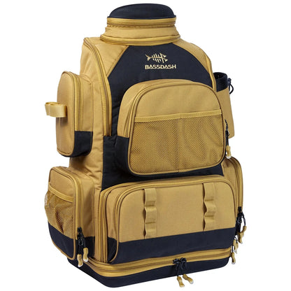 Multifunctional Fishing Tackle Backpack Lightweight Tactical Soft Tackle Box with Protective Rain Cover